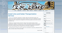 Desktop Screenshot of israellxlimo.com