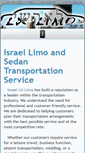 Mobile Screenshot of israellxlimo.com